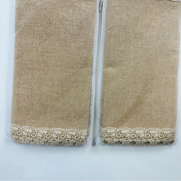 Ling’s Moment Lace Burlap Table Runner 72 x 12 inches - Picture 5 of 9